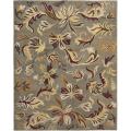 Safavieh Handmade Botanical Gardens Grey Wool Rug - 8' x 10'