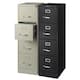 Hirsh Commercial 22"D 4-drawer Letter Vertical File Cabinet - Beige