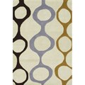 Alliyah Handmade Cream New Zealand Blend Wool Rug - 8' x 10'