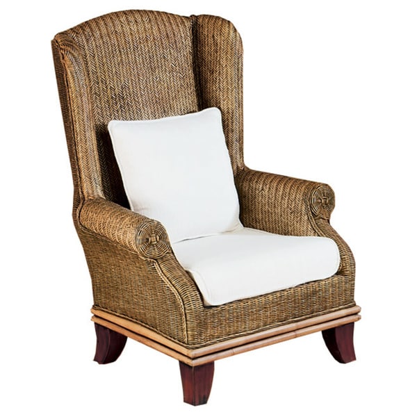 Greyson Living Elyse Wingback Paisley Print Accent Chairs