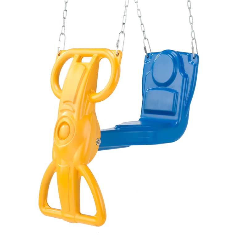 Swing-N-Slide Children's Plastic/Metal Wind Rider Glider Swing - 22.5" L x 13.5" W 23.5" H