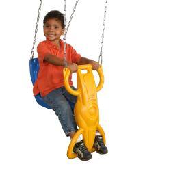 Swing-N-Slide Children's Plastic/Metal Wind Rider Glider Swing - 22.5" L x 13.5" W 23.5" H