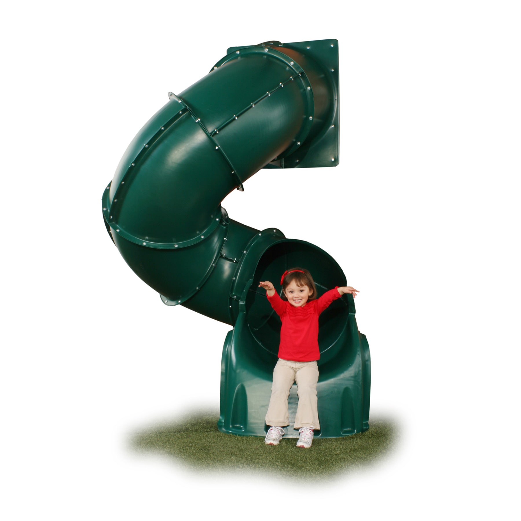 Swing n slide 5 foot Green Turbo Tube Slide