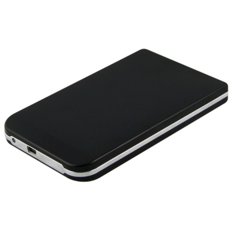 INSTEN 2.5 inch Black SATA Hard Plastic Disk Drive Enclosure Storage