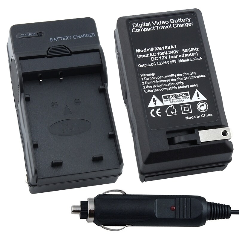 INSTEN Compact Nikon EN-EL8 Battery Charger Set