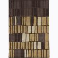 Artist's Loom Hand-tufted Contemporary Geometric Wool Rug (5'x7') - 5' x 7'