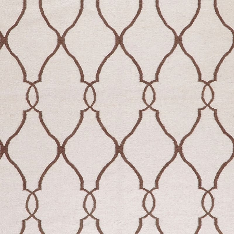 Hand-woven White Colossus Wool Area Rug - 2'6" x 8' Runner - 2'6" x 8' Runner