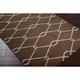 preview thumbnail 7 of 5, Hand-woven Brown Pisa Wool Area Rug - 3'6" x 5'6" - 3' 6" x 5' 6"