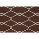preview thumbnail 4 of 5, Hand-woven Brown Pisa Wool Area Rug - 3'6" x 5'6" - 3' 6" x 5' 6"