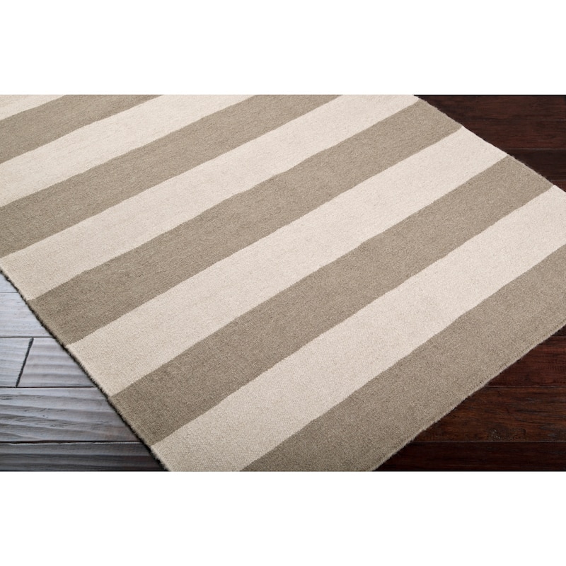 Hand-woven Brindle Wool Nikolay Area Rug - 2'6" x 8' Runner/Surplus - Camel - 2'6" x 8' Runner/Surplus