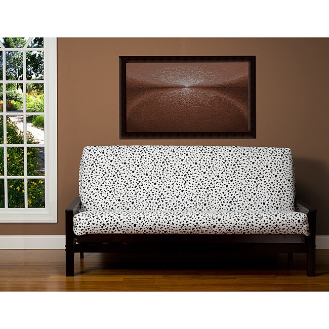 Spotted Black And White 7 Inch Deep Full Size Futon Cover Spotted Black And White 7 Inch Deep Full Size Futon Cover