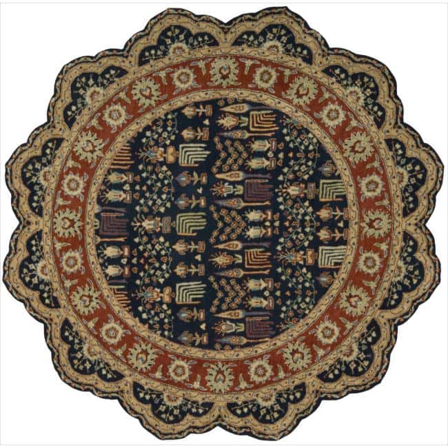 Nourison Heritage Hall HE17 Hand-tufted Wool Area Rug