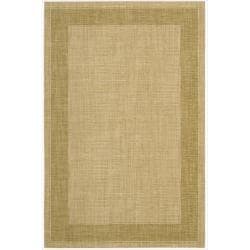 Nourison Grand Textures Beige Wool Rug (5'6 x 7'5) Nourison 5x8   6x9 Rugs