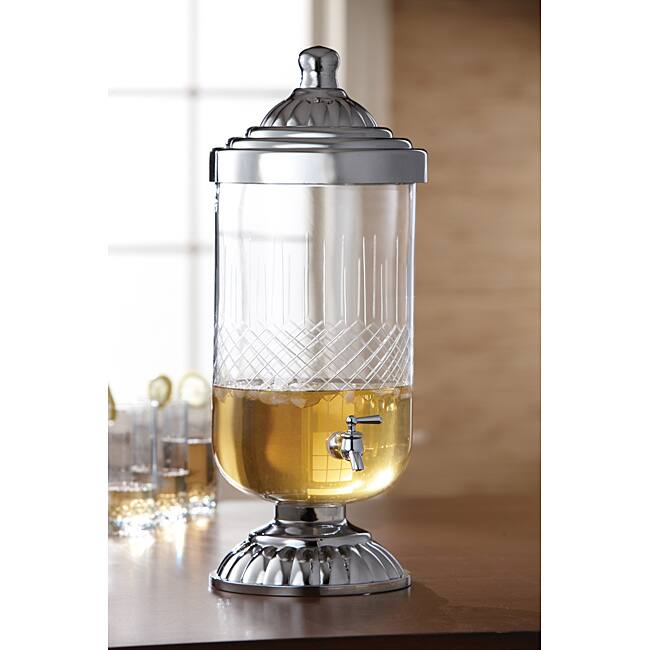 Fifth Avenue Crystal Beverage Dispenser