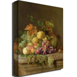 Jacob Bogdany 'A Fruit Still Life' Canvas Art Trademark Fine Art Canvas