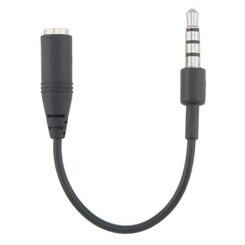 INSTEN Apple iPhone 3.5mm Audio Adapter, Black for Apple iPhone 4/ 4S/5/ 5S/ 6