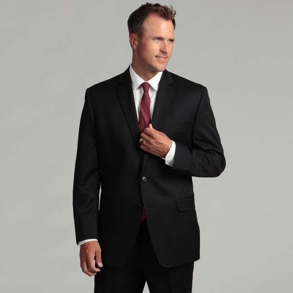 Calvin Klein Men's Two-button Wool Suit