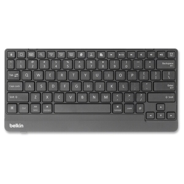 Belkin YourType Keyboard/Cover Case (Folio) for iPad - Black, Red