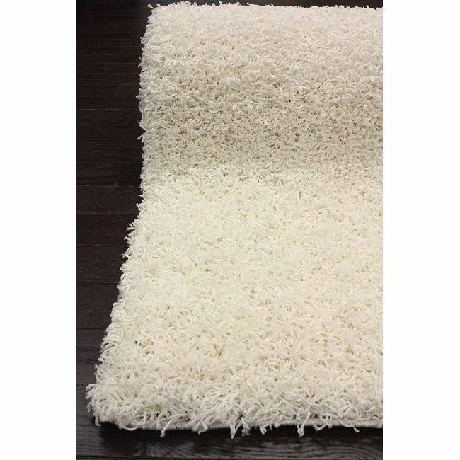 Ultra White Shag Rug (8 X 10)