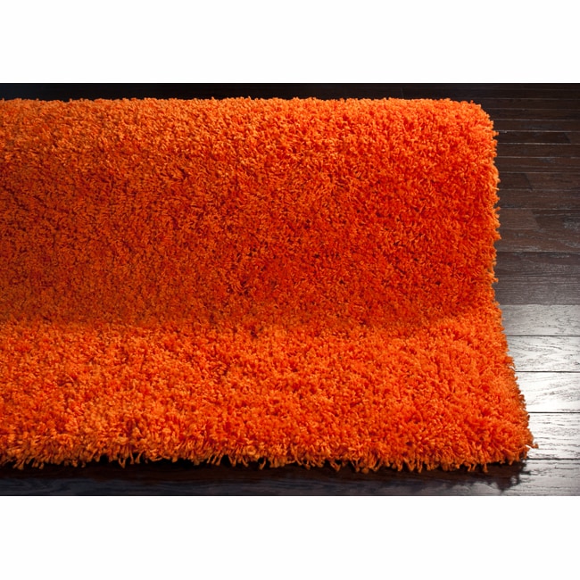 Nuloom Ultra Orange Shag Rug (8 X 10)