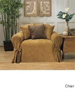 Classic Slipcovers Microsuede Loveseat Slipcover