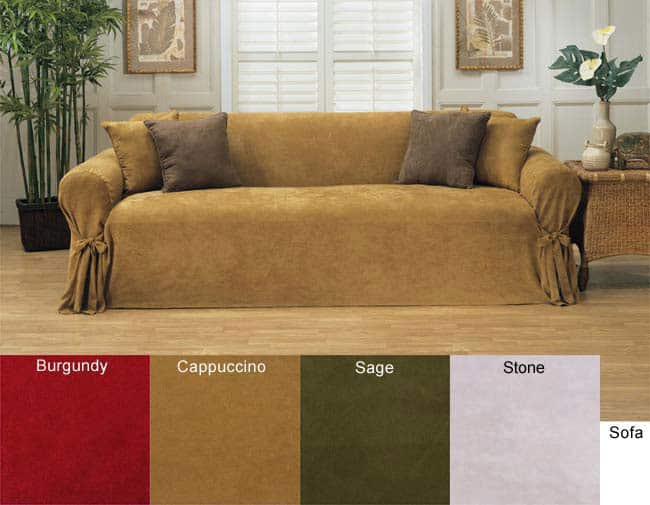 Classic Slipcovers Microsuede Chair Slipcover