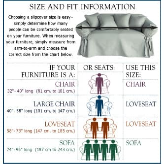 Classic Slipcovers Microsuede Chair Slipcover