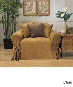 Classic Slipcovers Microsuede Chair Slipcover