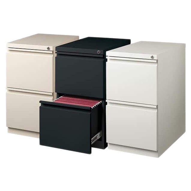 Shop Hirsh 20 Inch Deep Steel Mobile Two Drawer File Pedestal With Lock Overstock 6569955