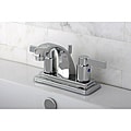 Nuvo Fusion Chrome 4-inch Center Bathroom Faucet