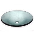 Frozen Glass Vessel Sink