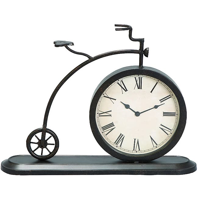 Old Fashioned Tricycle Tabletop and Mantle Accent Clock