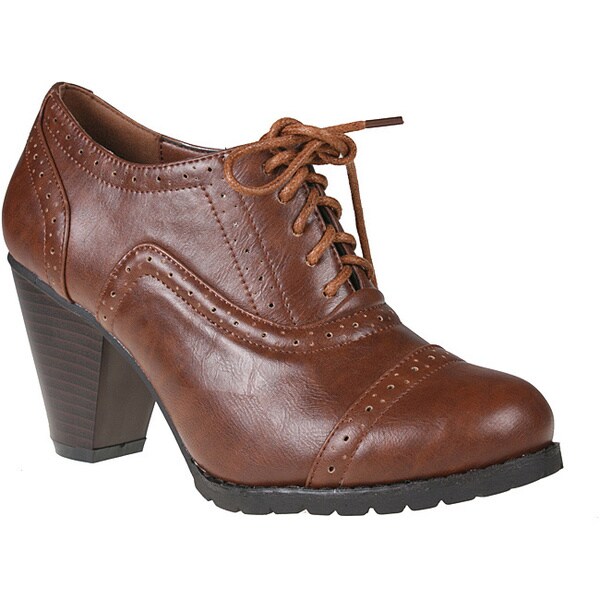 womens oxford booties