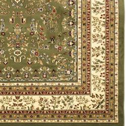 Lyndhurst Collection Sage/Ivory Oriental Rug (9' x 12') Safavieh 7x9   10x14 Rugs