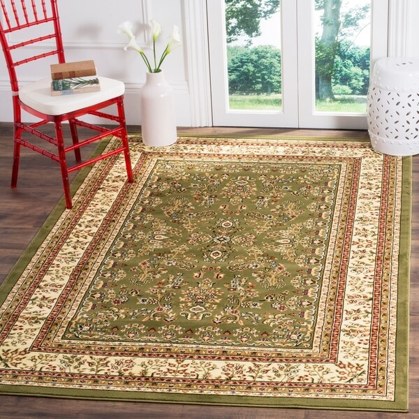 Shop Safavieh Lyndhurst Traditional Oriental Sage/ Ivory Rug - 8'11 x ...