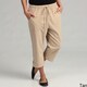 women's cotton capris