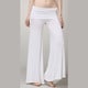 Shop Tabeez Women's Foldover Palazzo Pants - Overstock - 6573700