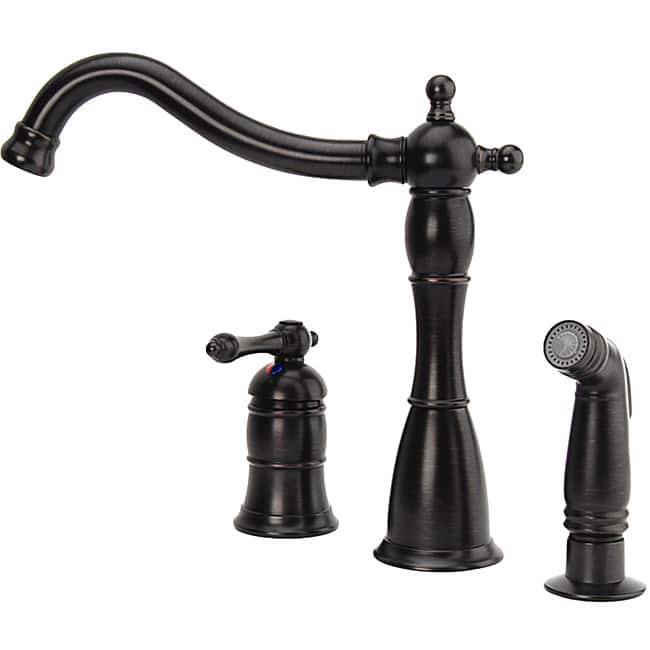Fontaine Bellver Oil Rubbed Bronze Single Handle Kitchen Faucet - Oil Rubbed Bronze