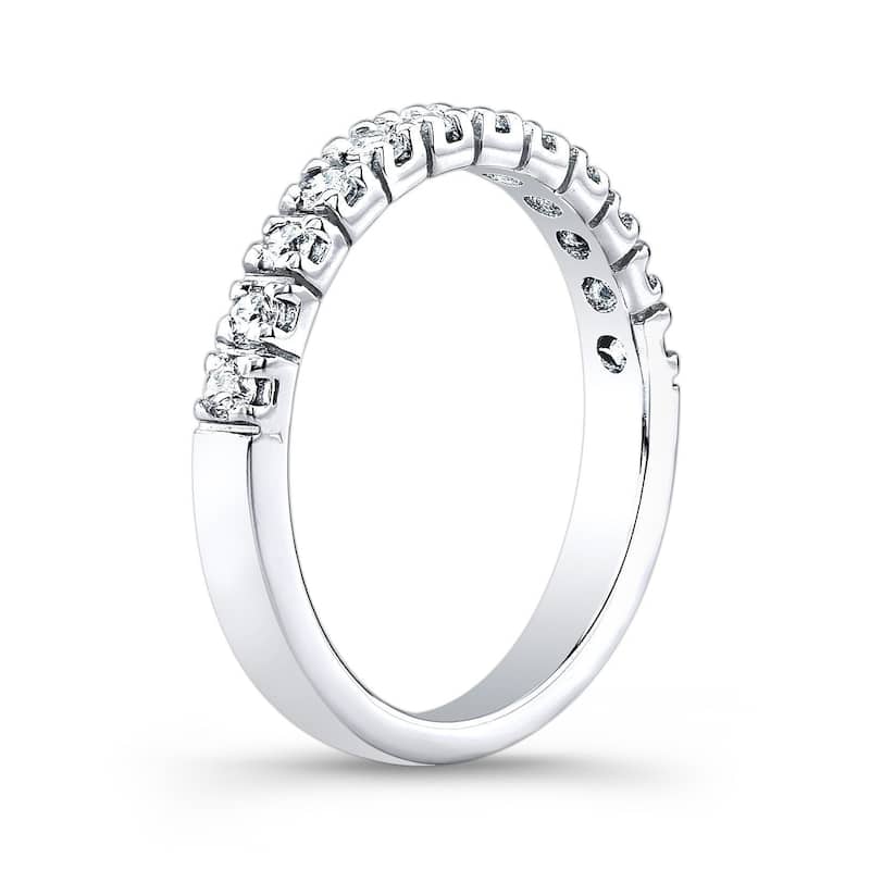 Auriya 14k Gold 2/5ctw Round Diamond Wedding Band (H-I, I1-I2)