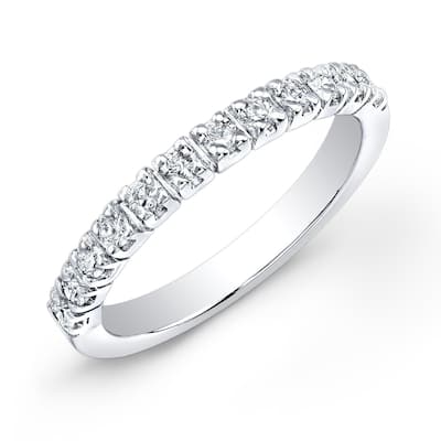 Auriya 14k Gold 2/5ctw Round Diamond Wedding Band (H-I, I1-I2)