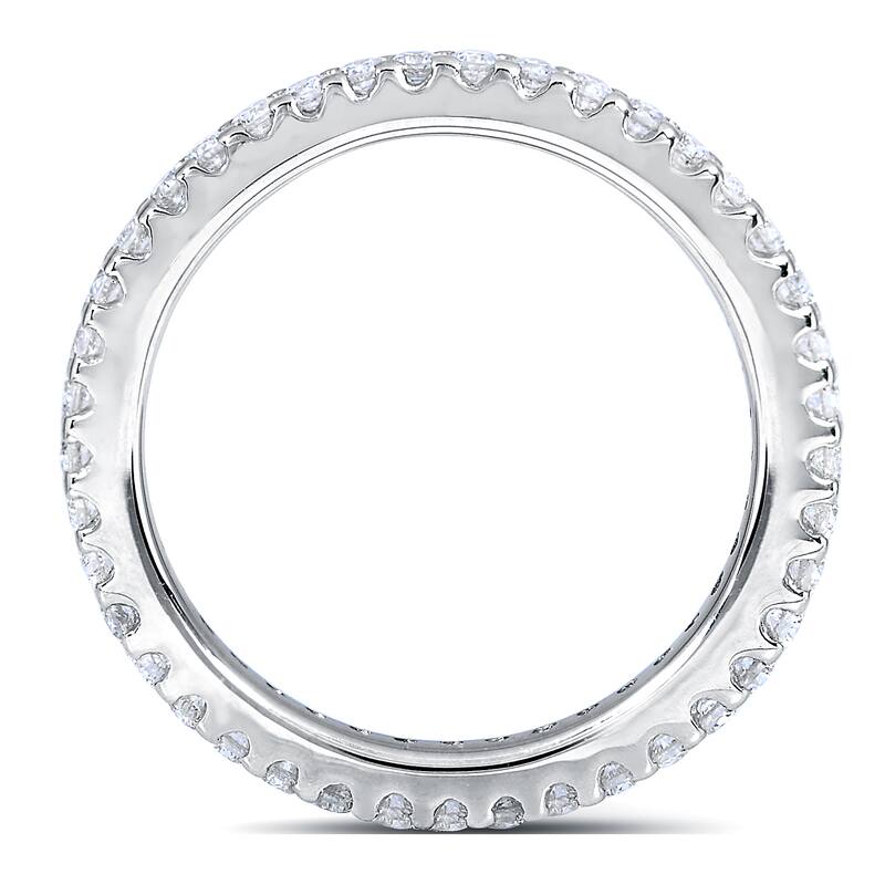 Annello by Kobelli 14k Gold 1/2ct TDW Diamond Eternity Wedding Band