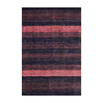 HERAT ORIENTAL 4' x 6' Handmade Tibetan Wool Rug - 4' x 6'