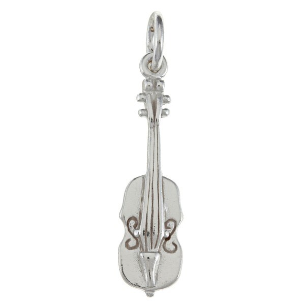 La Preciosa Sterling Silver Cello Charm