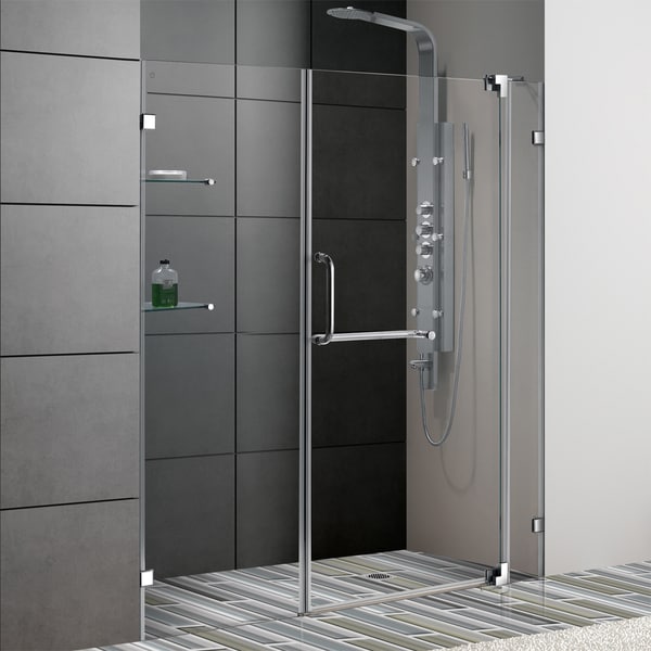 Vigo 66 inch Frameless Clear Shower Door   14150909  