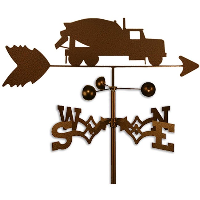 Handmade Cement Truck Weathervane