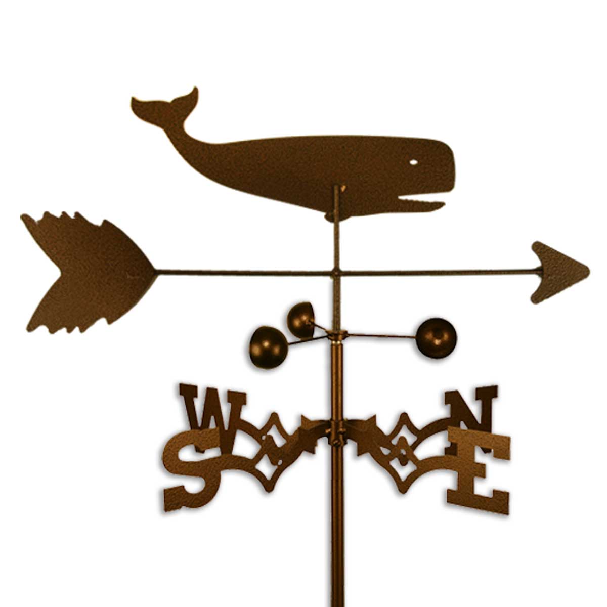 Handmade Whale Weathervane