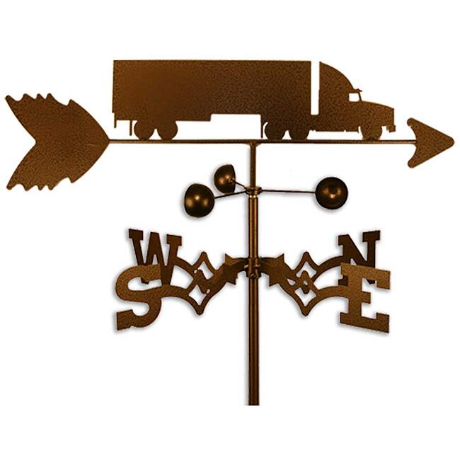 Handmade Semi Truck Weathervane