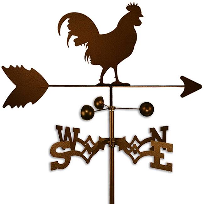 Handmade Cuckoo Rooster Weathervane