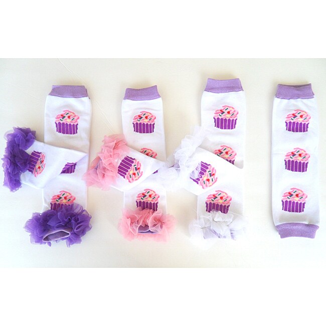 Boutique Cupcake' Ruffle Leg Warmers
