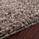 preview thumbnail 7 of 7, Hand-woven Gray Haphe New Zealand Wool Plush Shag Area Rug - 2'6" x 8' Runner - 2'6" x 8' Runner